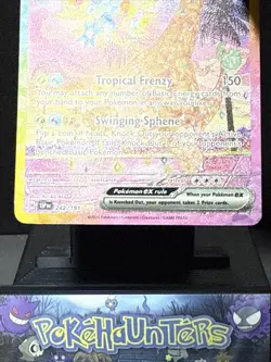 Pokemon Card Alolan Exeggutor ex 242/191 Surging Sparks Special IR Near Mint - Image 3
