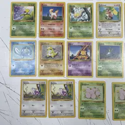 ORIGINAL RETRO Pokemon Trading Card Basic Ungraded Job Lot 1995 96 98 Various - Image 2