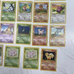 ORIGINAL RETRO Pokemon Trading Card Basic Ungraded Job Lot 1995 96 98 Various - Image 3