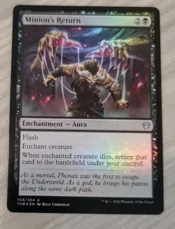 Minion's Return FOIL 104/254 Theros Beyond Death MTG Magic The Gathering Card - Image 1