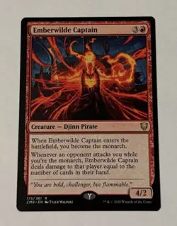 MTG Emberwilde Captain - Commander Legends NM - Image 1