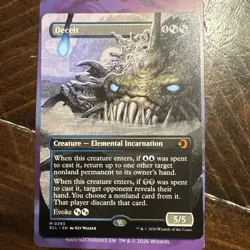 Deceit (Borderless) - Lorwyn Eclipsed (ECL) - NM - FREE SHIPPING - Image 1