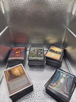 ✨ Magic the Gathering MTG 500 Basic Land Lot | 100 of Each Color | 636996769180 - Image 1