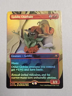 Goblin Chieftain (Special Guest FOIL) Lorwyn Eclipsed MTG NM - Image 1