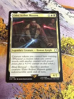Elder Arthur Maxson Fallout MTG - Image 1