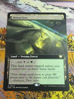 1x Vernal Fen - Extended Art NM Eng MTG - Edge of Eternities R 0044 - Image 4