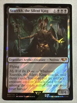 MTG / Szarekh, the Silent King / 40K / #1 / SURGE FOIL / Mythic / NM - Image 1