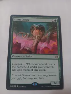 1x Mtg Lotus Cobra - Zendikar Rising Near Mint Modern Commander - Image 2
