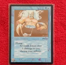 Magic: The Gathering Serendib Efreet Creature Blue Anson Maddocks - Image 1