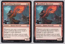 2x Lambholt Raconteur - Innistrad: Crimson Vow - Near Mint - Image 1