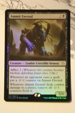 MTG AMMIT ETERNAL FOIL RARE HOUR OF DEVASTATION MAGIC THE GATHERING - Image 1