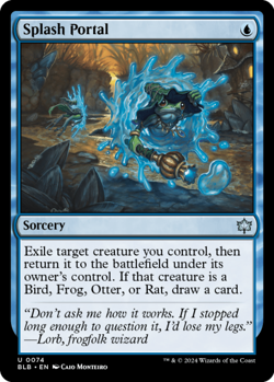 Bloomburrow - Splash Portal - Brand New - Image 1