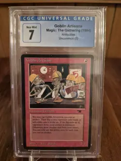 MTG - Antiquities - Goblin Artisans - Graded - CGC 7 - Image 1