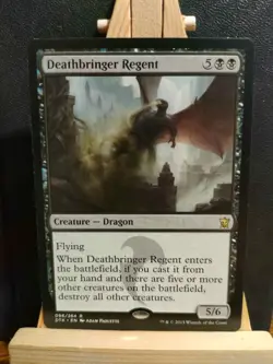 Deathbringer Regent - Dragons of Tarkir - Rare - LP to NM (see pics) MTG - Image 1