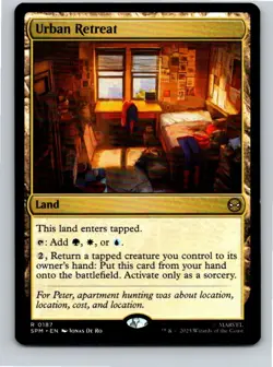 Magic the Gathering Urban Retreat Marvel's Spider-Man MTG Free Shipping! - Image 1
