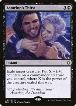 Magic the Gathering: Astarion's Thirst 1x Battle for Baldur's Gate 114 - Image 1