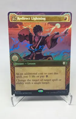 Redirect Lightning (Showcase) Avatar: The Last Airbender Foil - Image 3