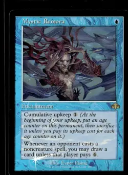 2023 Magic The Gathering - Dominaria Remastered Foil (Retro-Frame) Mystic Remora - Image 1