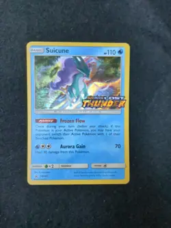 SUICUNE SM149 SM Black Star Promos Pokemon card - Promo LP - Image 1