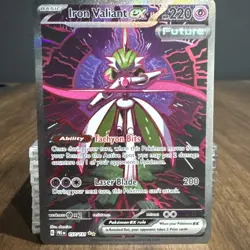 2025 Pokemon SV Prismatic Evolutions - PRE EN #157/131 Iron Valiant ex - Image 1