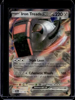 2023 Pokemon SV Iron Treads ex Holo #143/198 - Image 1