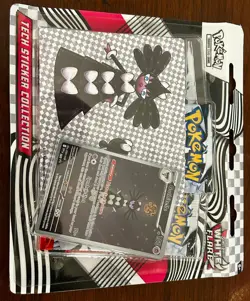 Pokemon TCG S&V White Flare Tech Sticker Collection Gothitelle NEW/SEALED - Image 1
