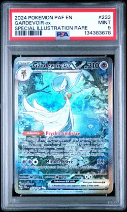 2024 POKEMON PAF EN-PALDEAN FATES SPECIAL ILLUSTRATION RARE GARDEVOIR EX PSA 9 - Image 1