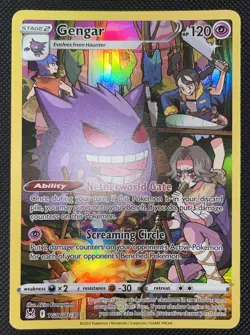Pokemon TCG Gengar TG06/TG30 Lost Origin Trainer Gallery Card LP/NM - Image 4