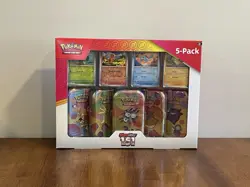 Pokemon Costco Scarlet & Violet 151 Mini Tins 5-Pack - Image 1