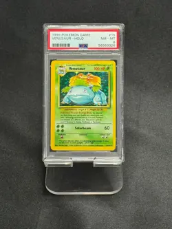 1999 Pokemon Base Set Venusaur Holo 15/102 PSA 8 Near Mint - Mint - Image 1