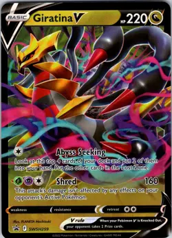Giratina V - SWSH259 SWSH: Sword & Shield Promo Cards Pokemon TCG NM - Image 1