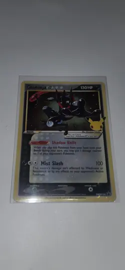 Pokemon TCG Greninja Gold Star SWSH144 25th Celebrations Promo Card - Image 3