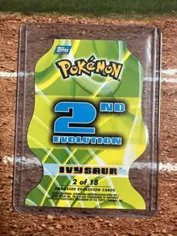 Pokemon Card - Ivysaur #2/18 - Die Cut - Advanced Challenge - Topps NM - Image 2