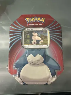 Pokemon TCG - Mighty Mysterious Tin/Knockout Tin [Snorlax] [Factory-Sealed] - Image 1