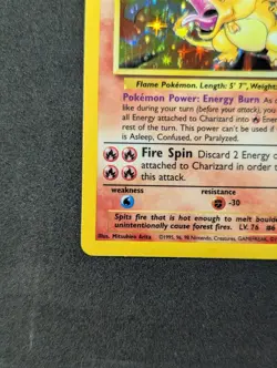 Pokemon TCG Base Set Charizard Holo 4/102 NM- - Image 5
