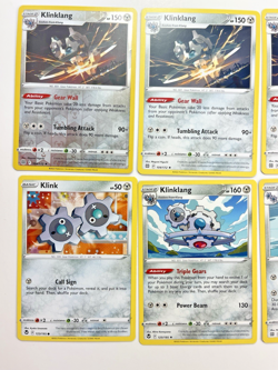 Pokemon Tcg Lot of 8 Klink Klang Klinklang Common basic - Image 2