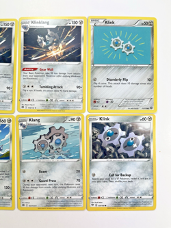 Pokemon Tcg Lot of 8 Klink Klang Klinklang Common basic - Image 3
