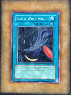 Yugioh Black Whirlwind RGBT-EN051 Common NM - Image 1