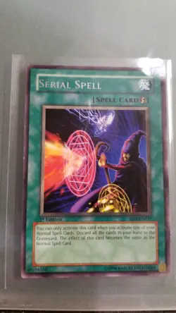 Serial Spell - Yu Gui Oh - Rise Of Destiny - 1st Edition - LP - Image 1