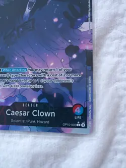 Caesar Clown OP10-002 Alt Art Leader One Piece Royal Blood English Edition - Image 2