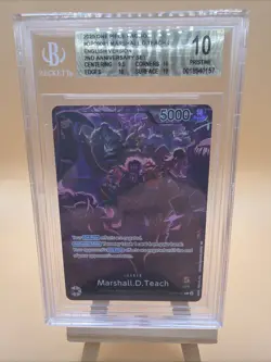 BGS 10 Marshall.D.Teach (English Version 2nd Anniversary Set) OP09-081 One Piece - Image 1
