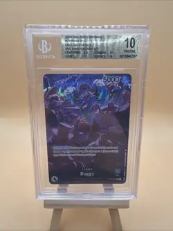 PRISTINE BGS 10 2025 One Piece English 2nd Anniversary Set Buggy OP09-042 BGS 10 - Image 1