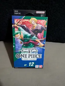 One Piece TCG Zoro & Sanji Starter Deck ST-12 English (SEALED) Free Shipping! - Image 1