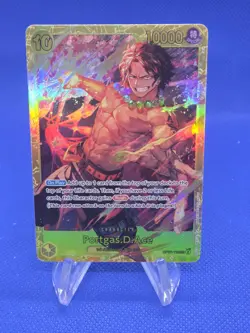 One Piece 500 Years in the Future Portgas D Ace OP07-119 SEC Secret Rare NM - Image 1