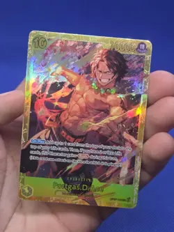 One Piece 500 Years in the Future Portgas D Ace OP07-119 SEC Secret Rare NM - Image 2