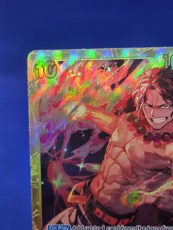 One Piece 500 Years in the Future Portgas D Ace OP07-119 SEC Secret Rare NM - Image 3