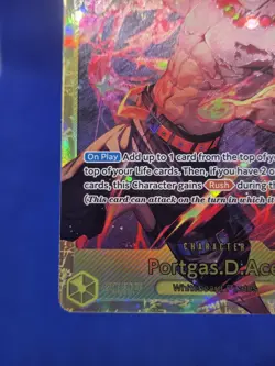 One Piece 500 Years in the Future Portgas D Ace OP07-119 SEC Secret Rare NM - Image 5