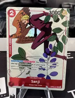 Sanji (Gift Collection 2023) OP01-013 One Piece Promotion Cards Foil - Image 1