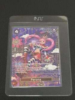 One Piece TCG - Perona - OP06-093 (SP) Azure Sea’s Seven Pack Fresh Alt Art - Image 1