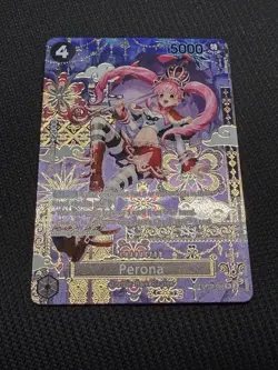 One Piece TCG - Perona - OP06-093 (SP) Azure Sea’s Seven Pack Fresh Alt Art - Image 2